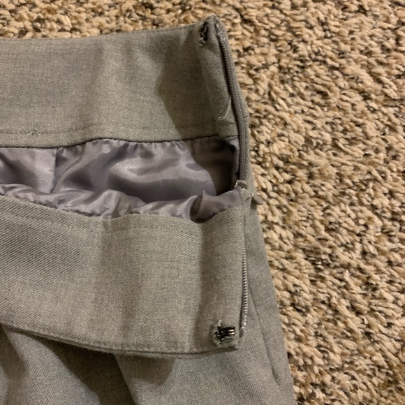 Gap Grey Pleated Skirt w/Tie, 6 - Picture 5 of 7